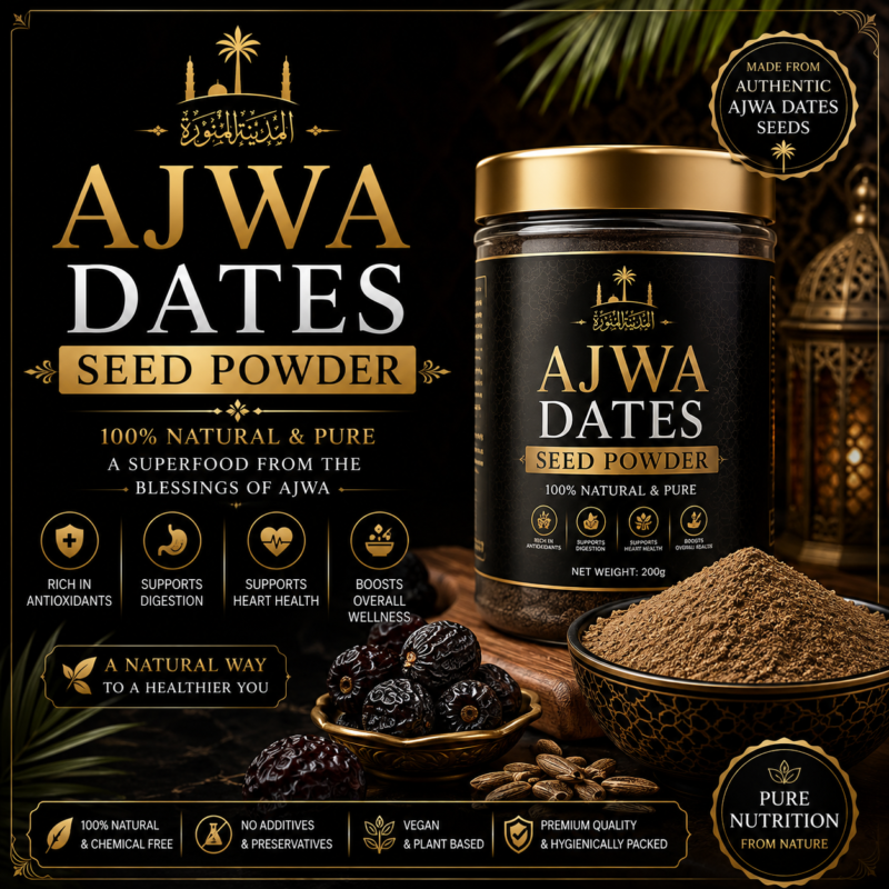 Ajwa Dates Seed Powder