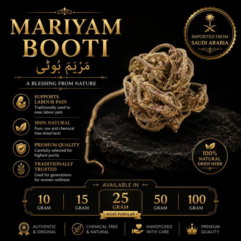 Buy Original Mariyam Booti Online | Imported from Saudi Arabia
